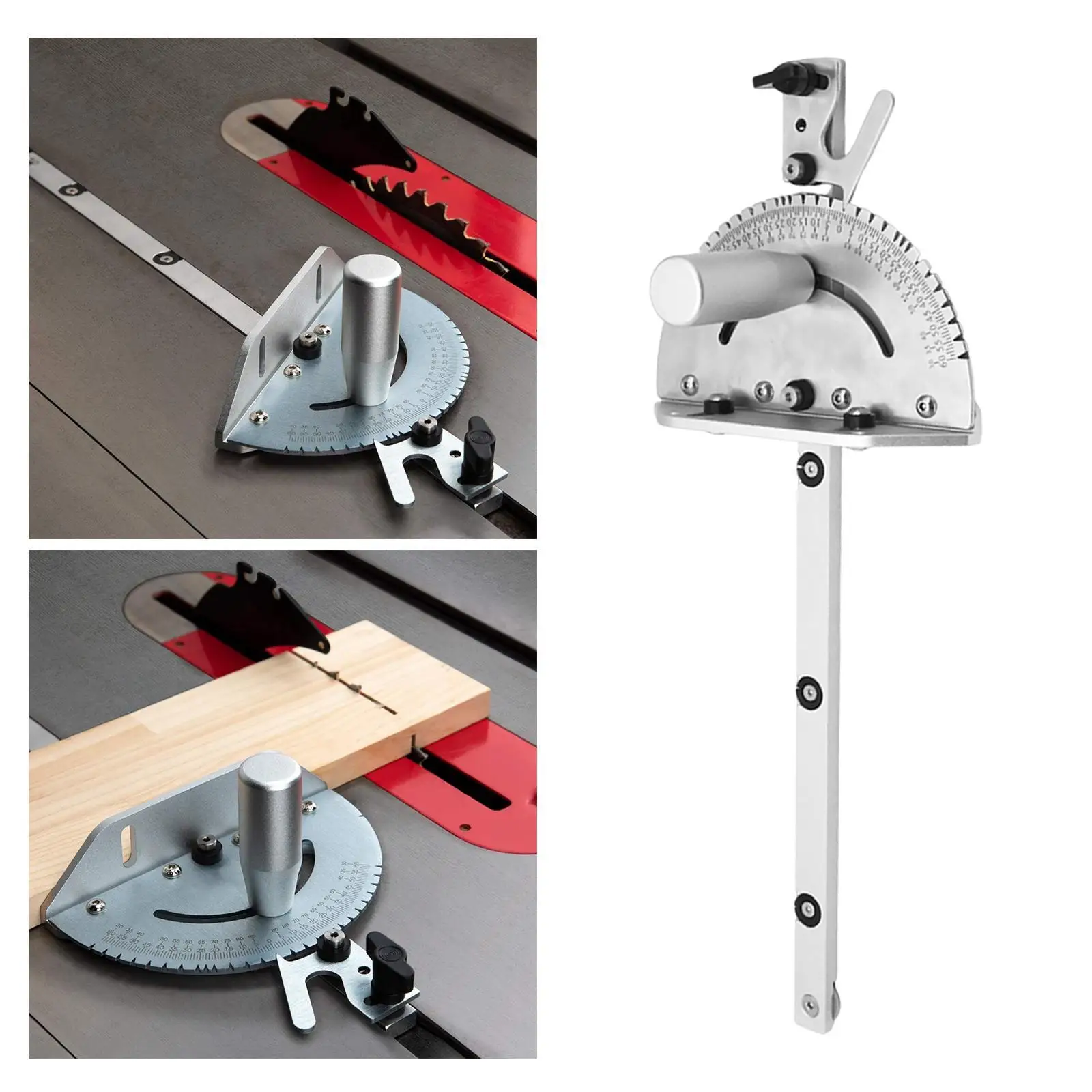 

Precision Table Saw Miter Gauge Assembly Circular Router for Router Table