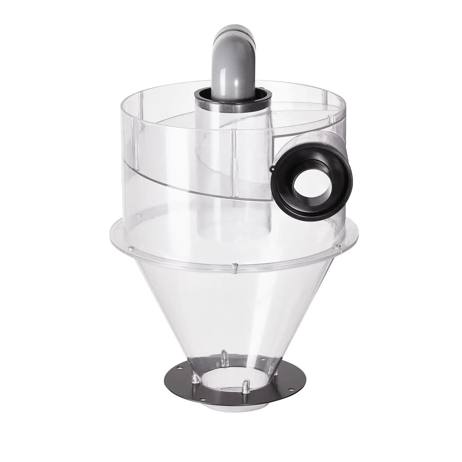 

Cyclone Dust Separator Vacuum Cleaner Separator 4" for 5-10 Gal Tank
