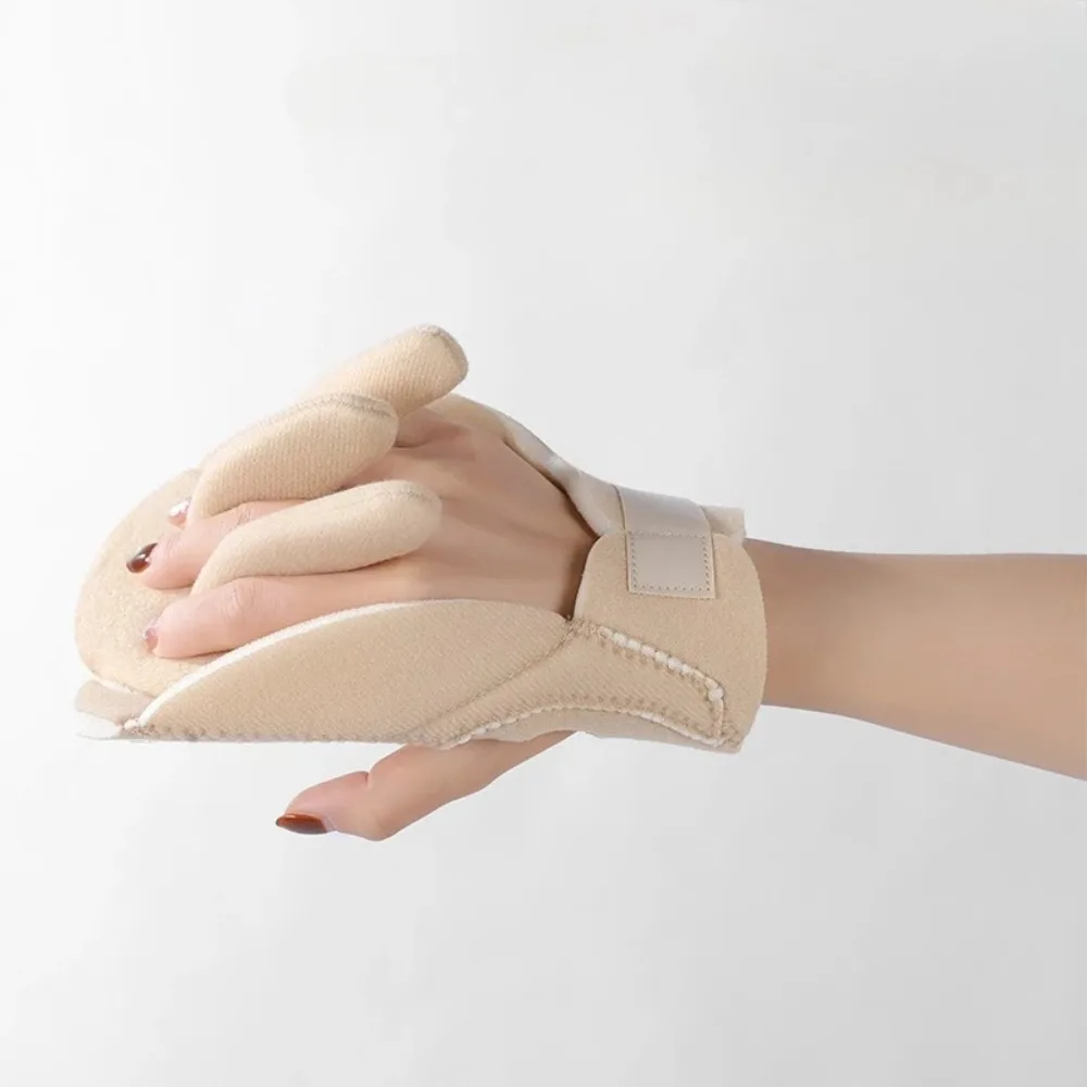 2/1Pcs Adjustable Finger Separation Hand Position Pad Soft Palm Support Cushion Wrist Fix Strap Daily Hand Shaping Accessory