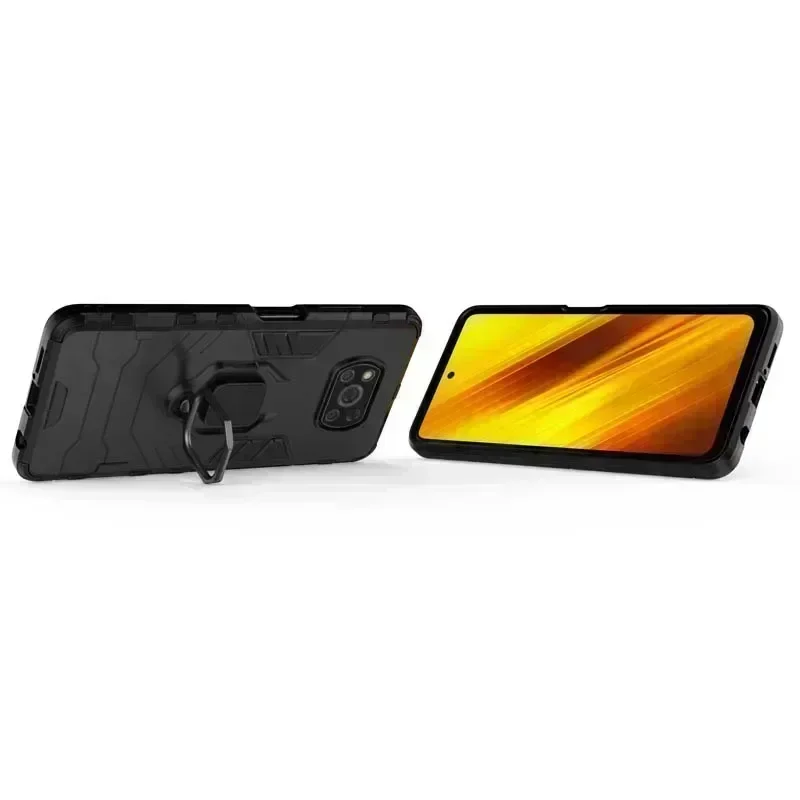 Casing tahan guncangan, untuk Xiaomi POCO X3 NFC M3 F1 F2 F3 F4 GT X4 M4 M5 M5S X5 F5 Pro Redmi Note 12 12C penutup telepon Armor Coque belakang