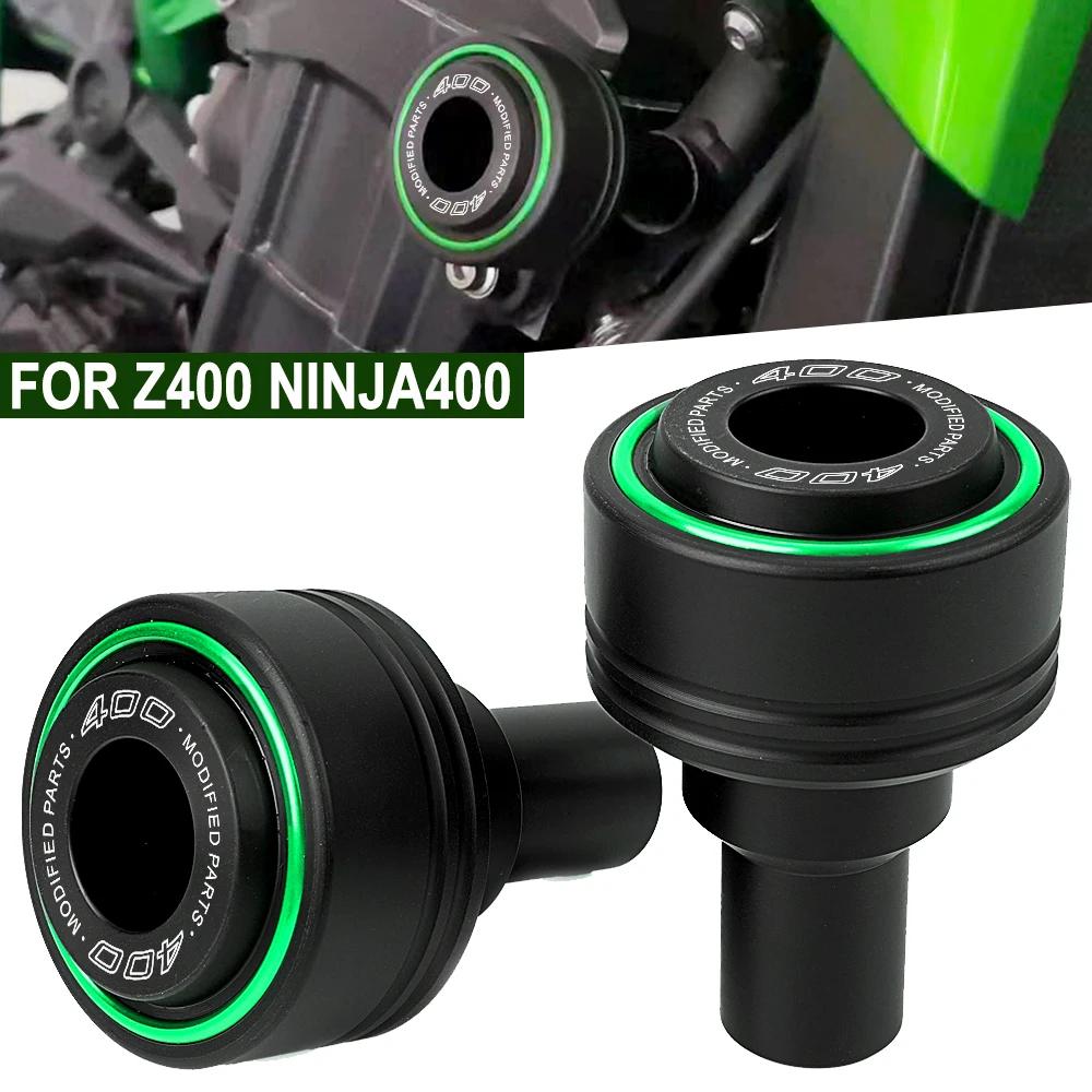 

2024 New For Kawasaki Z400 Ninja400 Ninja 400 Z 400 2022 2023 2024 Motorcycle Accessories Frame Sliders Crash Falling Protectors