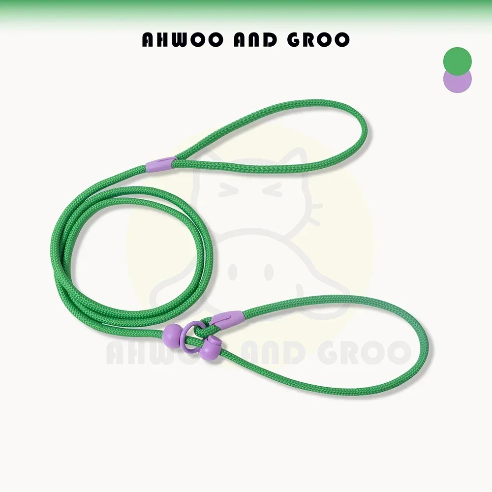 150 cm rundes Trainingseil für Hunde, leichtes Nylon-P-Kettenhalsband, verstellbar für kleine und mittelgroße Hunde, Gehleine, Heimtierbedarf – Detail 18
