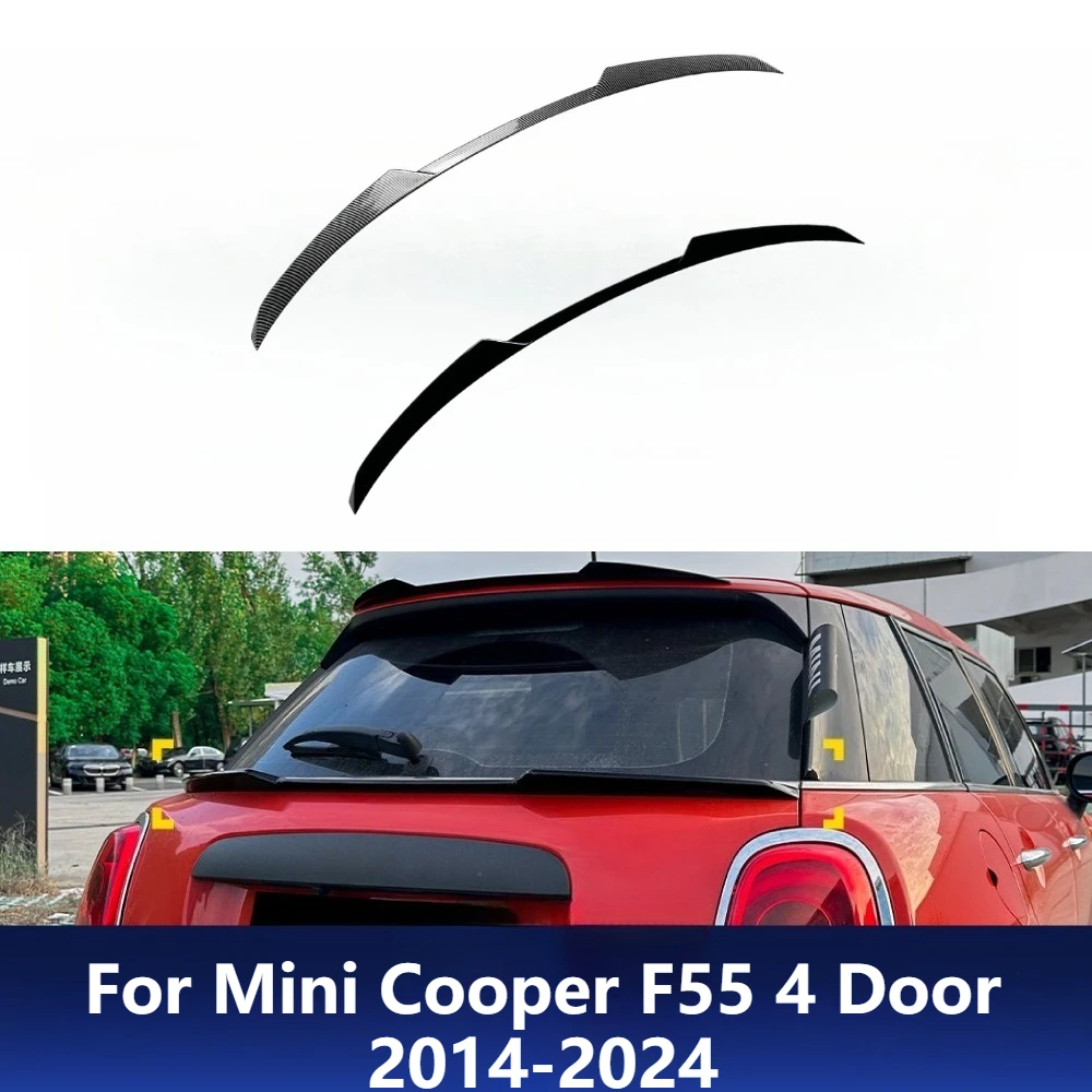 

For Mini Cooper F55 4 Door 2014-2024 Roof Spoiler Rear Wing Tail Lip Cross Border Car Exterior Modification Upgrade Accessories
