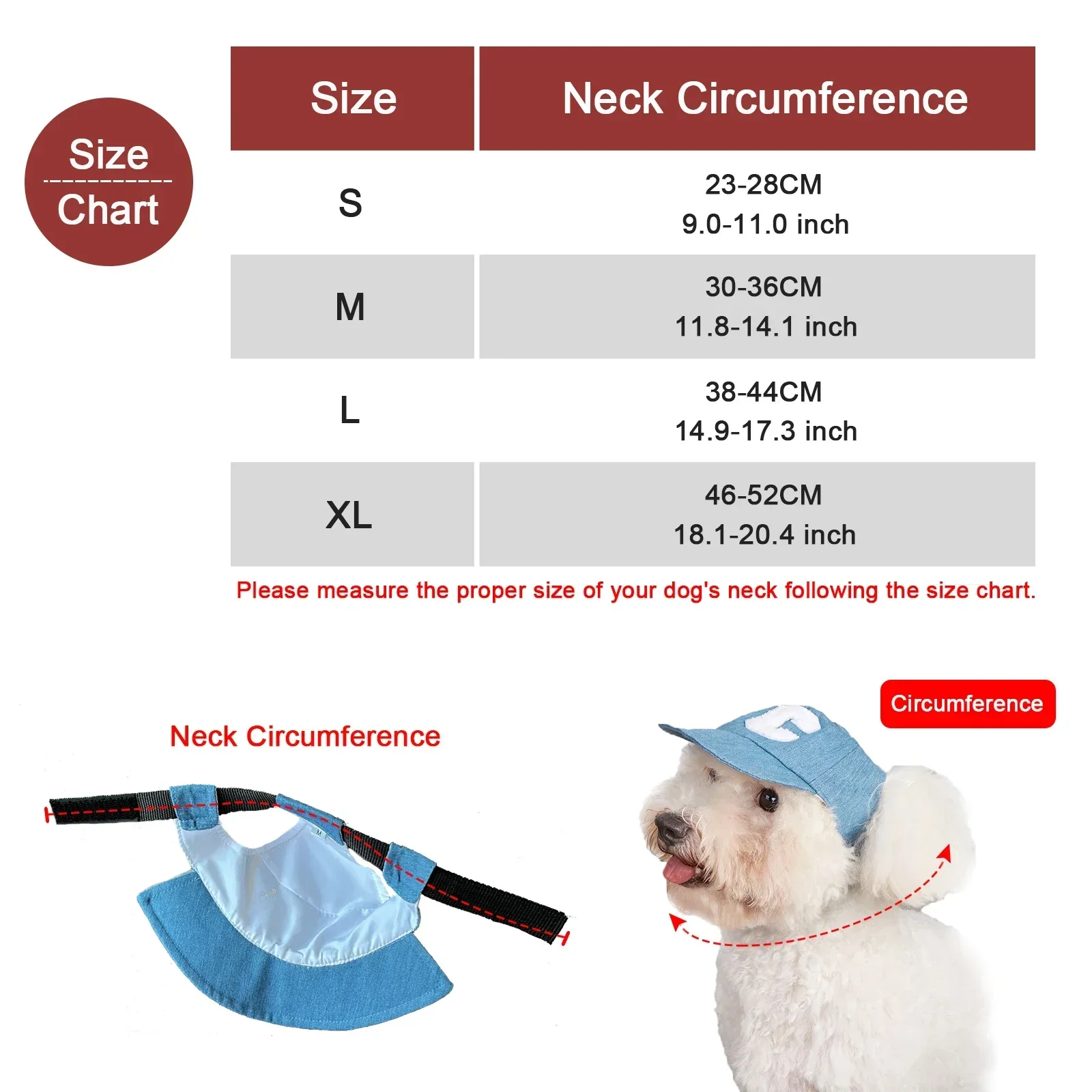 Dog Hat Dog Sun Hat Summer Pet Baseball Cap Adjustable Breathable Design UV Protection Outdoor All Season  Puppy Accessories