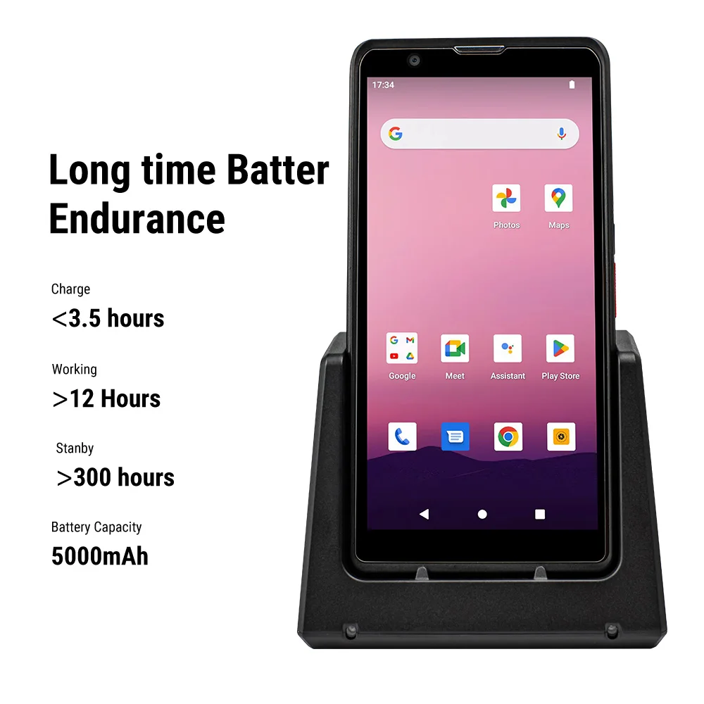 Hot Selling 6 inch Handheld Industriële PDA Barcodescanner Data Collector Terminal met 4 GB RAM 64 GB ROM