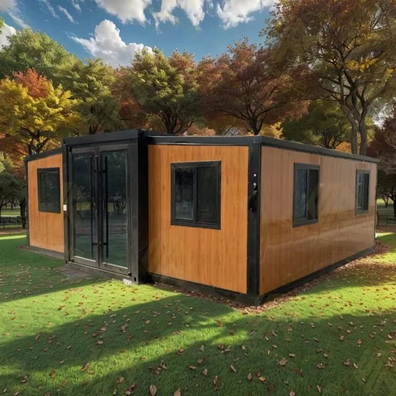 Customized Container House Portable Granny Flat Expandable Homes 2 3 Bedrooms Prefab House Extension Prefab Tiny House Cabins