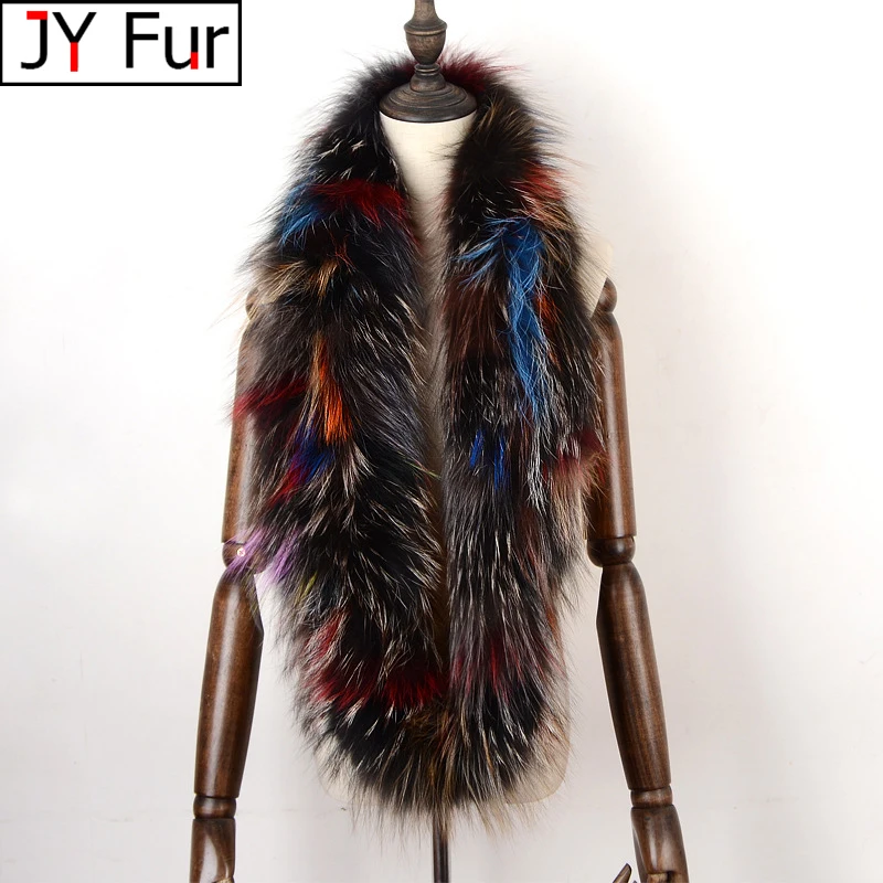 

2024 Whole Skin Fox Fur Scarves Women High-End Fur Wrap Winter Warm Neck-wear Ring Muffler Luxury Fashion fur Shawls