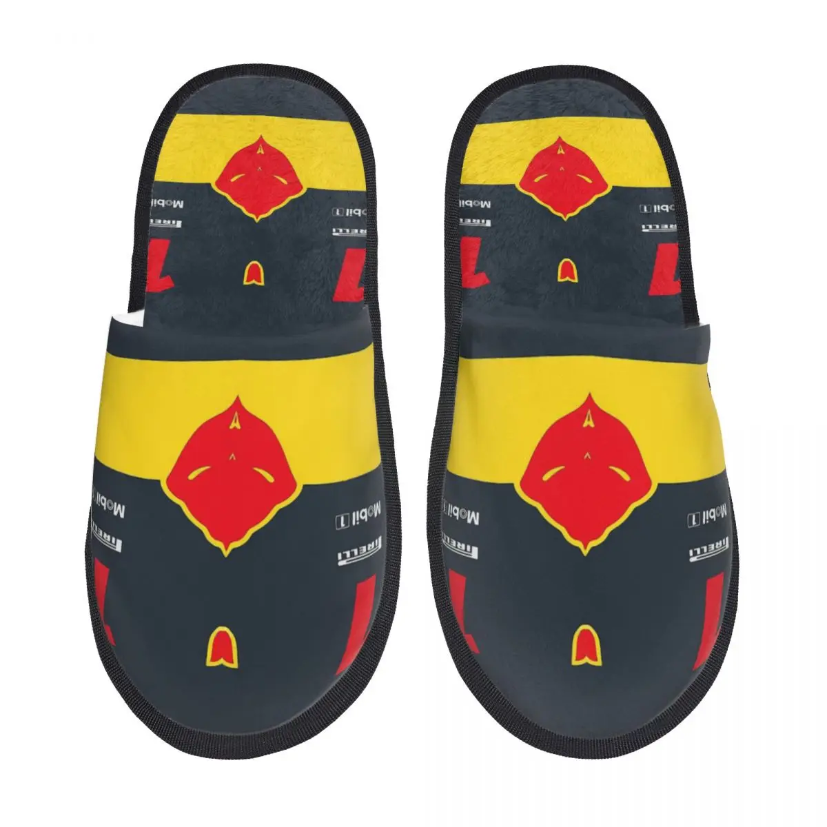 Max Verstappen No 1 World Champion RB Men Women Furry slippers Leisure Home slippers