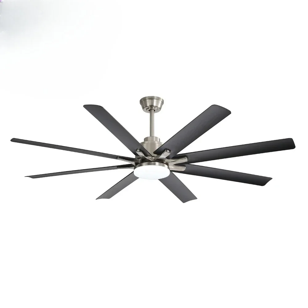 

В наличии в США: 66-дюймовый большой умный потолочный вентилятор с LED-подсветкой, двусторонним вращением, двигателем постоянного тока и пультом дистанционного управления