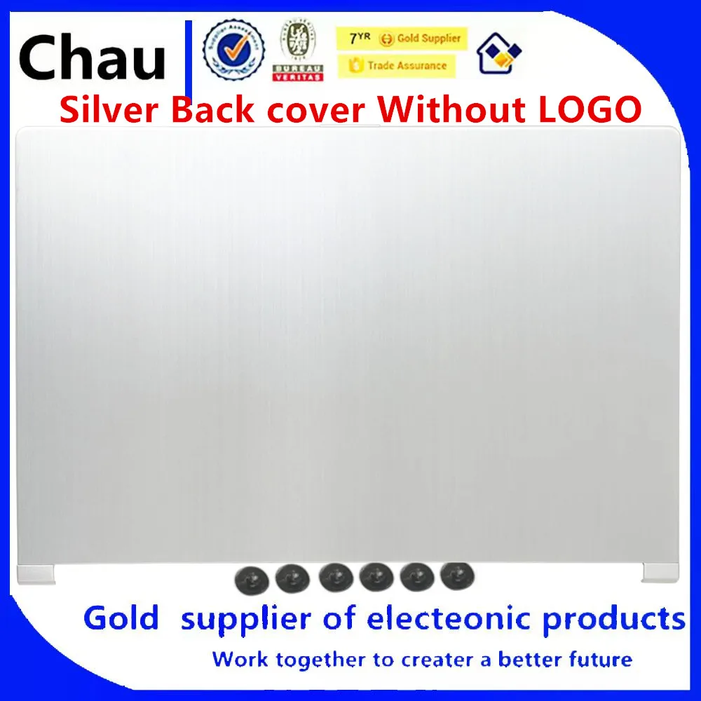 

New For Chau Prestige PS42 MS-14B1 14B2 Laptop LCD Back Cover/Upper Case Palmrest Cover /Bottom Base Cover Silver