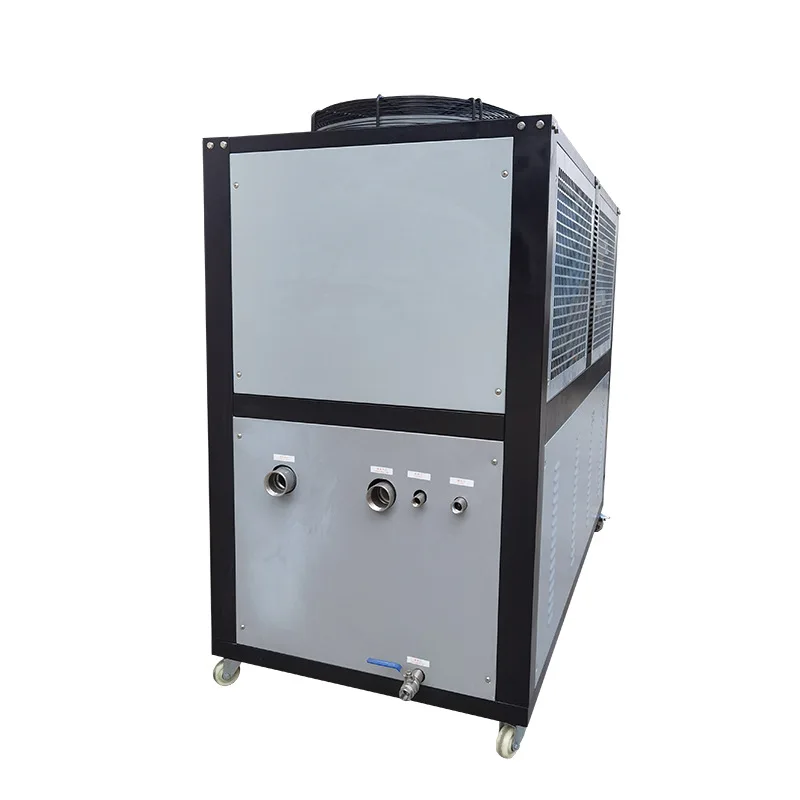 Water-circulating Cooling Industrial Chiller Unit, Custom Air-cooled Condenser Unit, Chemical Electroplating Ice Water Machine