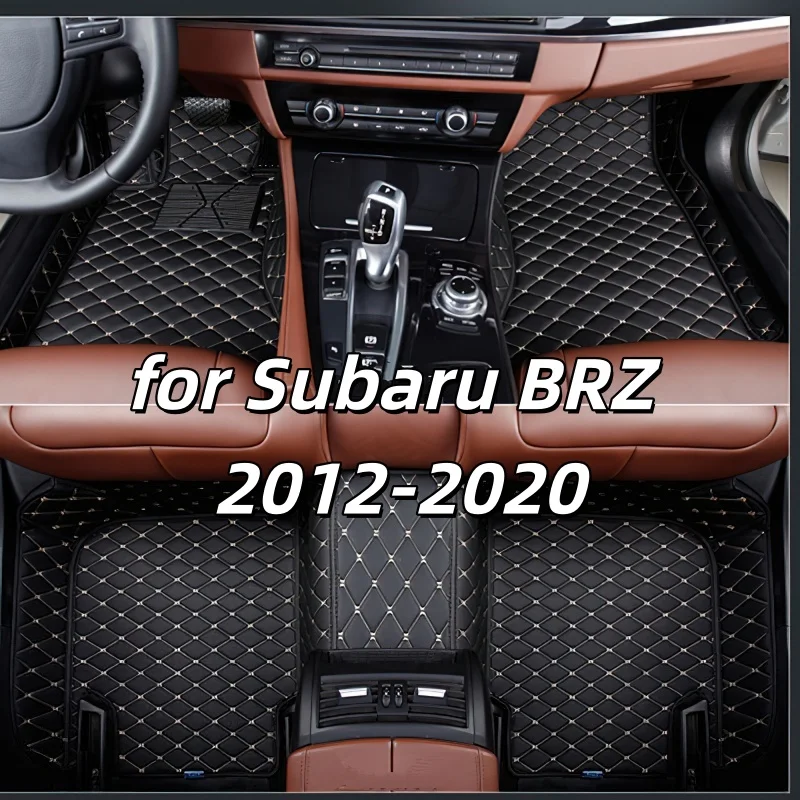 Car Floor Mats for Subaru BRZ 2012 2013 2014 2015 2016 2017 2018 2019-2020 Car Waterproof Non-slip NEW Car Accessories interior