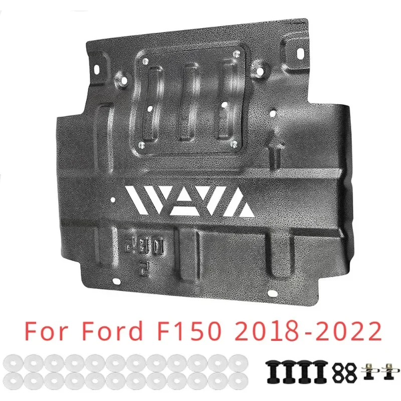 

Lower Front Engine Splash Shield Guards Mud Flaps Compatible for Ford F150 2018-2022 Focus Under Engine Cover Directly Replace