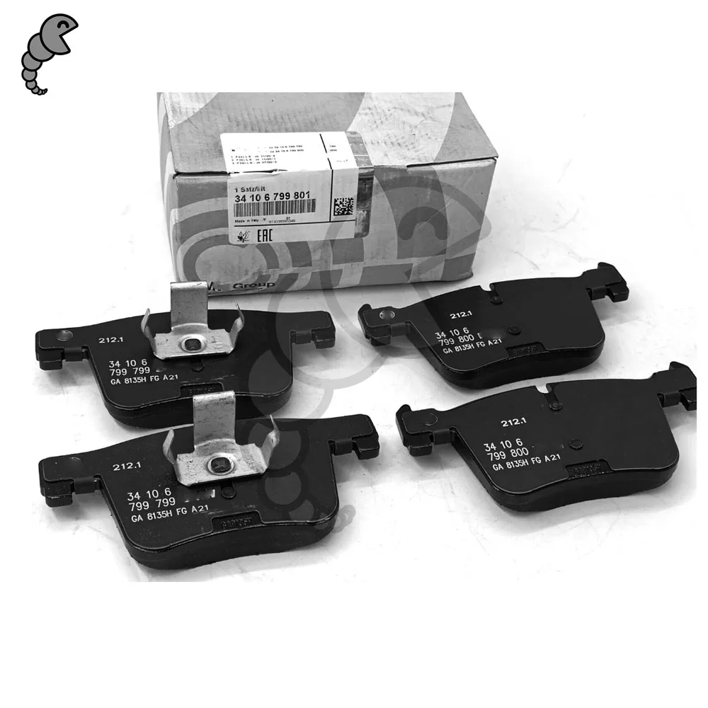 34106799801 Top Quality Front brake pads For BMW X3 X4 1 2 3 4Series 34 10 6 799 801