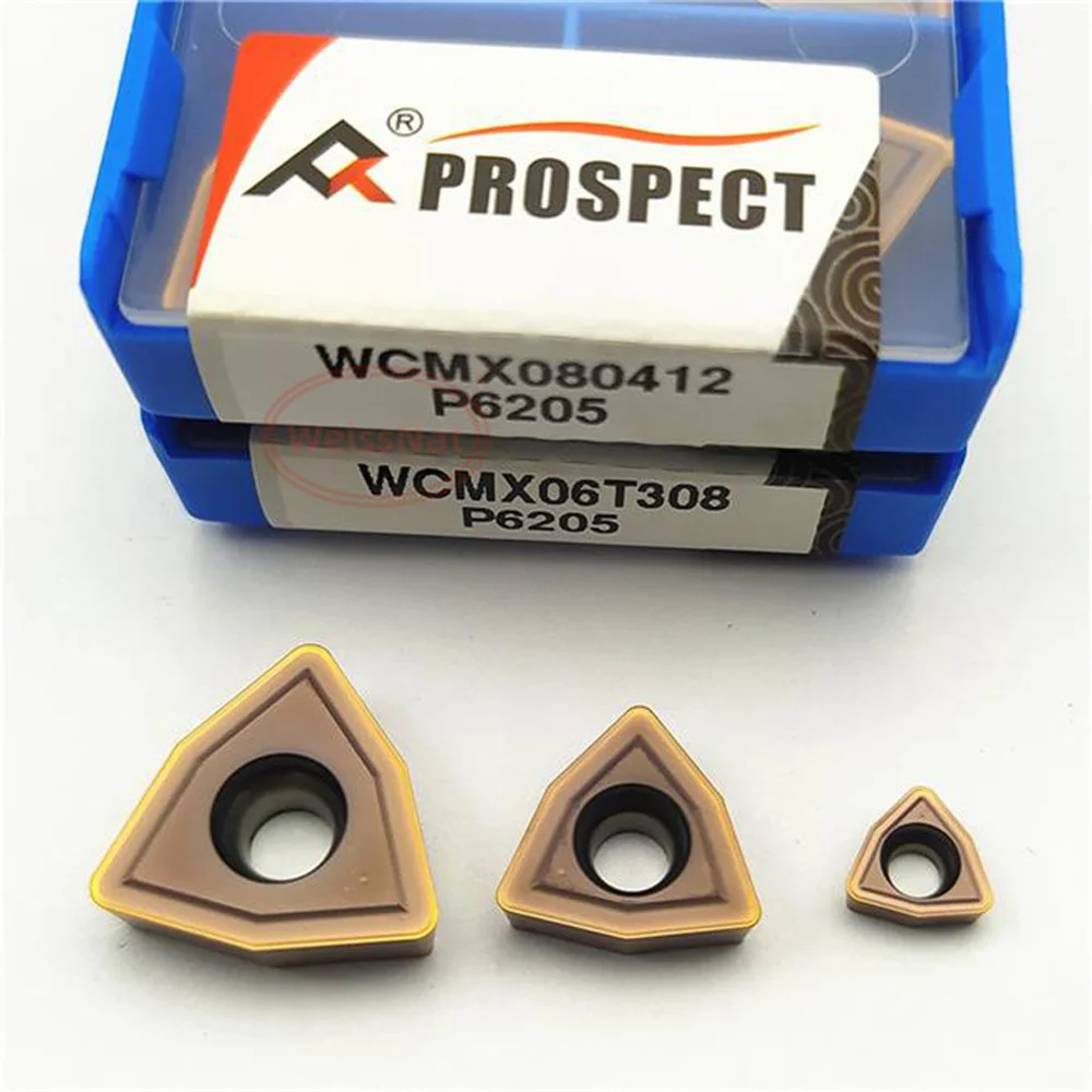 PROSPECT WCMX040204 WCMX040208 WCMX050308 WCMX06T308 WCMX080412 P6205 P6522 K01 Carbide Insert WCMX Inserts