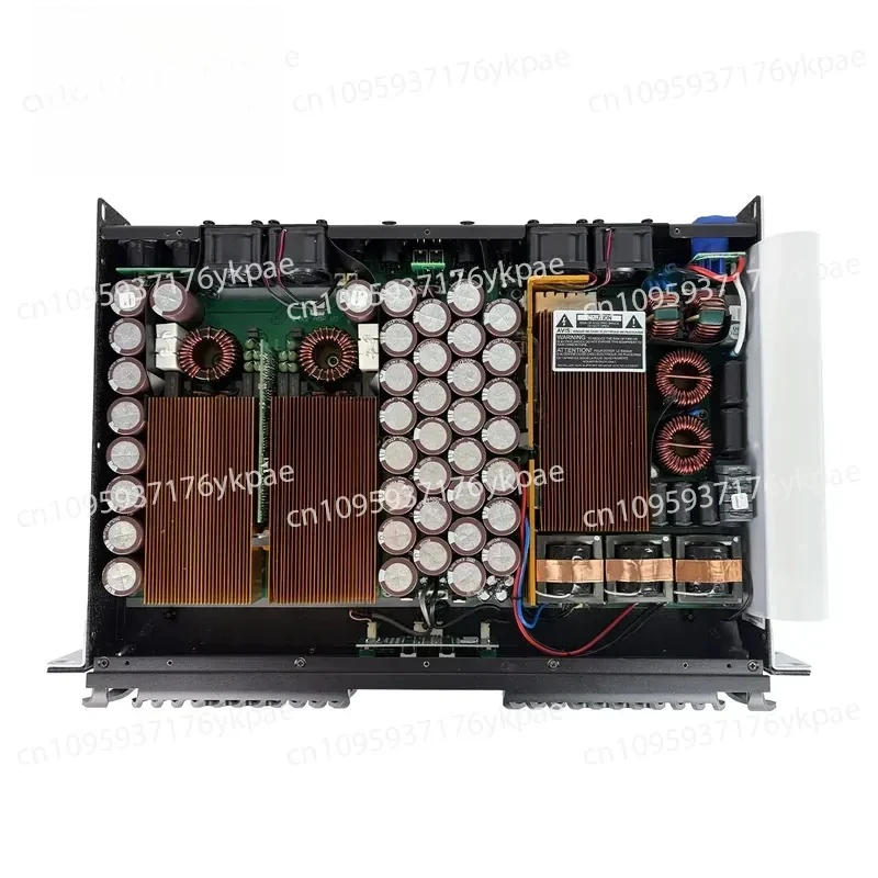D24K2 2000W 4 Ohm Metal Audio Power Amplifier for Live Performance