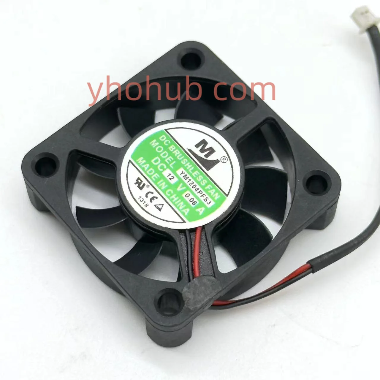 

Huaxia Hengtai YM1204PFS3 DC 12V 0.06A 40x40x10mm 2-Wire Server Cooling Fan