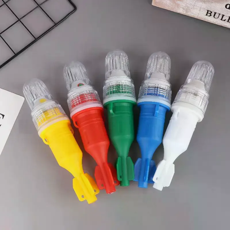Marine Signal Licht Wasserdichte LED Angeln Licht Fischerei Doppel Flash Lampe Boje Signal Licht Wasserdichte Net Flash Warnlicht