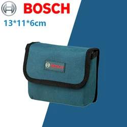 Bosch-Sac à outils en toile portable pour électricien, trousse à outils de stockage d'outils d'entretien de pièces spéciales, installation au degré d'usure