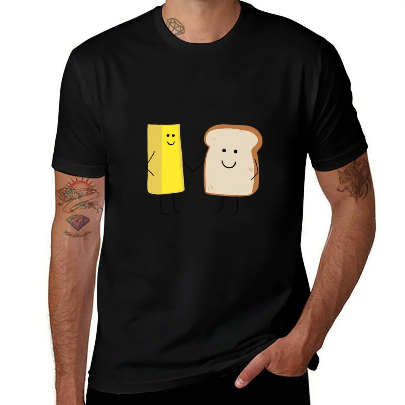 

Bread and Butter T-Shirt man clothes oversizeds Blouse men tshirt