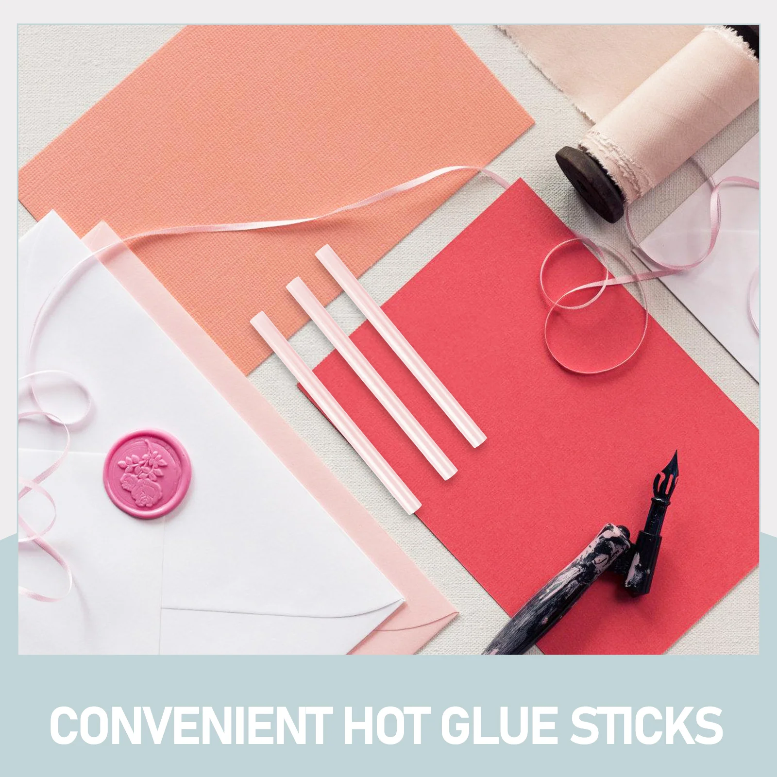 

10 Pcs Glue Sticks Craft Handicrafts Crafting Supplies Hot Diy Melt Tools Metal Bulk