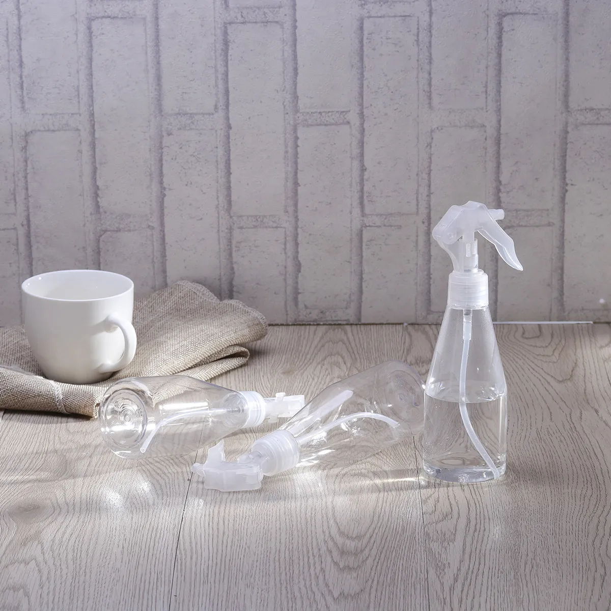 3Pcs 200Ml Plastic Spray Bottle Garden Sprayer Safe Odorless Leakproof for Plants Ironing Hair Moisturizing Bug Spray Pet Flea