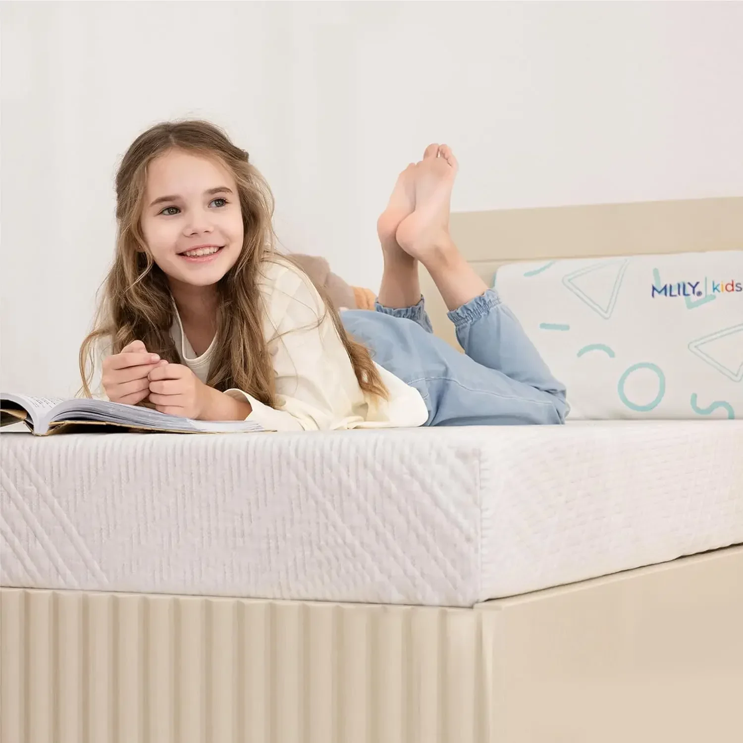 Twin Mattress In A Box Memory Foam Medium Firm Made Usa Kids Bed Single Daybed Individual Bunk