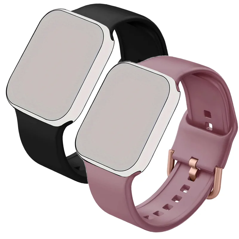 Klassisches Sportarmband für Apple Watch Ultra 3-2-1 49mm 44mm 45mm 40mm 41mm 42-46mm Silikon iWatch-Armbänder Serie 11 10 9 8 7 6 5 SE