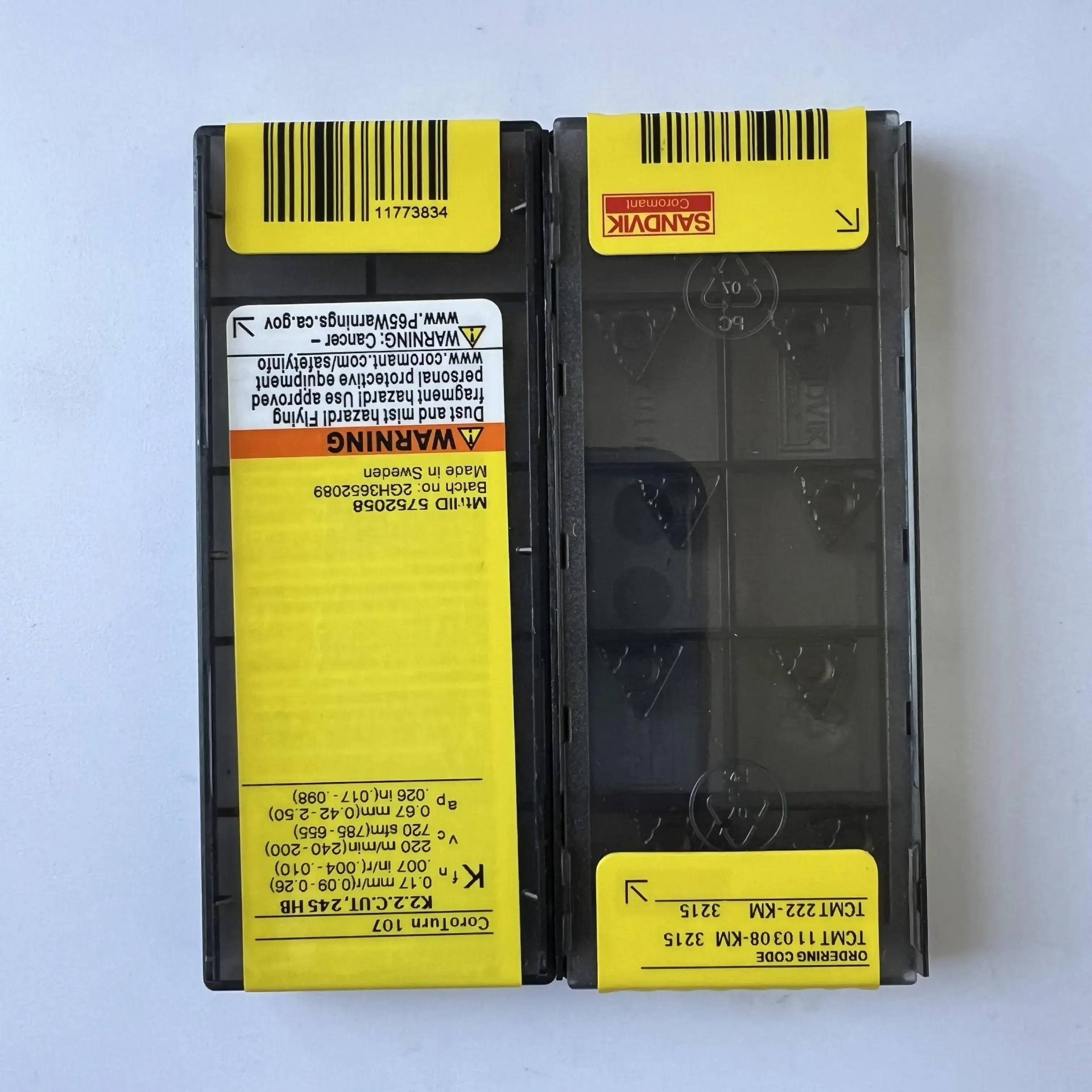 TCMT 110308 -KM 3215 /Legierungsklinge 10 Stück