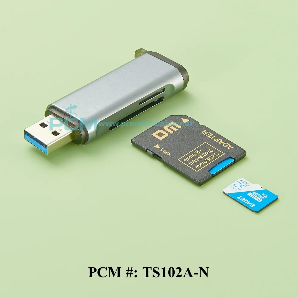 5G High-Speed USB 3.0 Card Reader, USB-A SD/TF Card Reader, USB 3.0 OTG Memory Adapter for SD/Micro SD/SDHC/SDXC/Micro SDXC