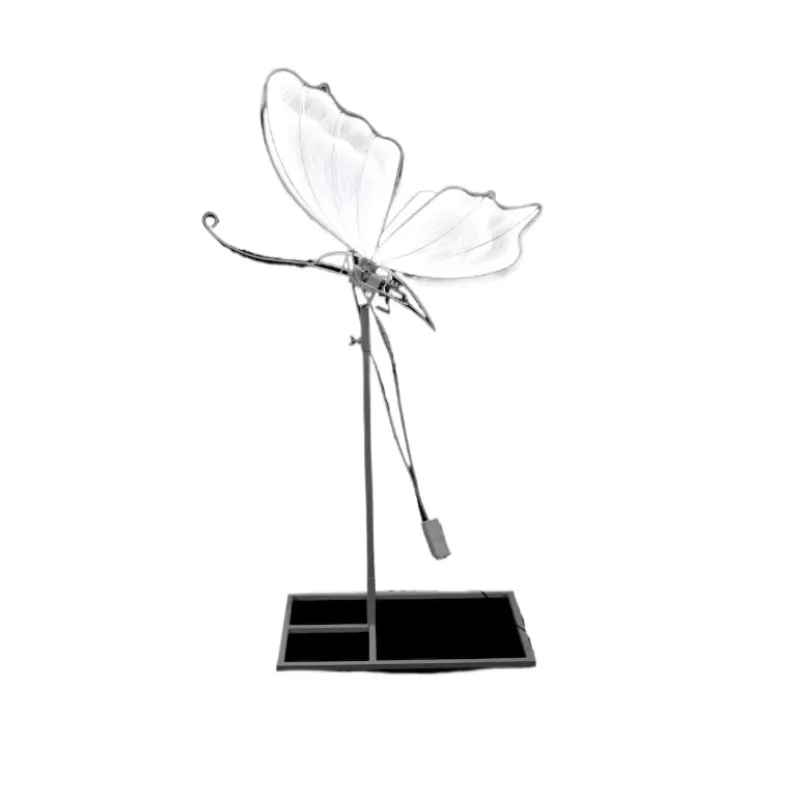 JMZ LED Butterfly Wings Hanging Lamp, Romantic Wedding Walkway Light for Party Stage & Event Venue Decor