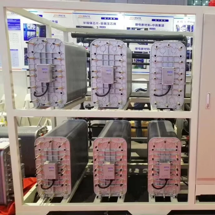 Continuous Electrodeionization EDI Module Ultra Pure Water System 50 5000 LPH Professional Water Treatment Factory Direct