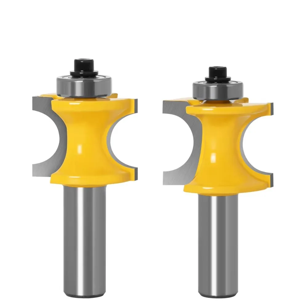 1 قطعة 1/2 "12.7 مللي متر عرقوب قاطعة المطحنة الخشب نحت مقعر بولنوسي حبة العمود الوجه صب راوتر بت الخشب طحن راوتر بت #4