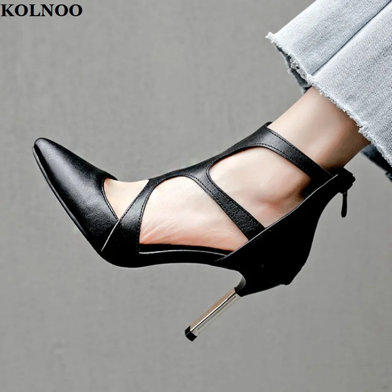 

Kolnoo Handmade New Arrival Summer Style Ladies High Heel Pumps Pointed-toe Party Prom Shoes Evening Fashion Hot Sale Sexy Shoes