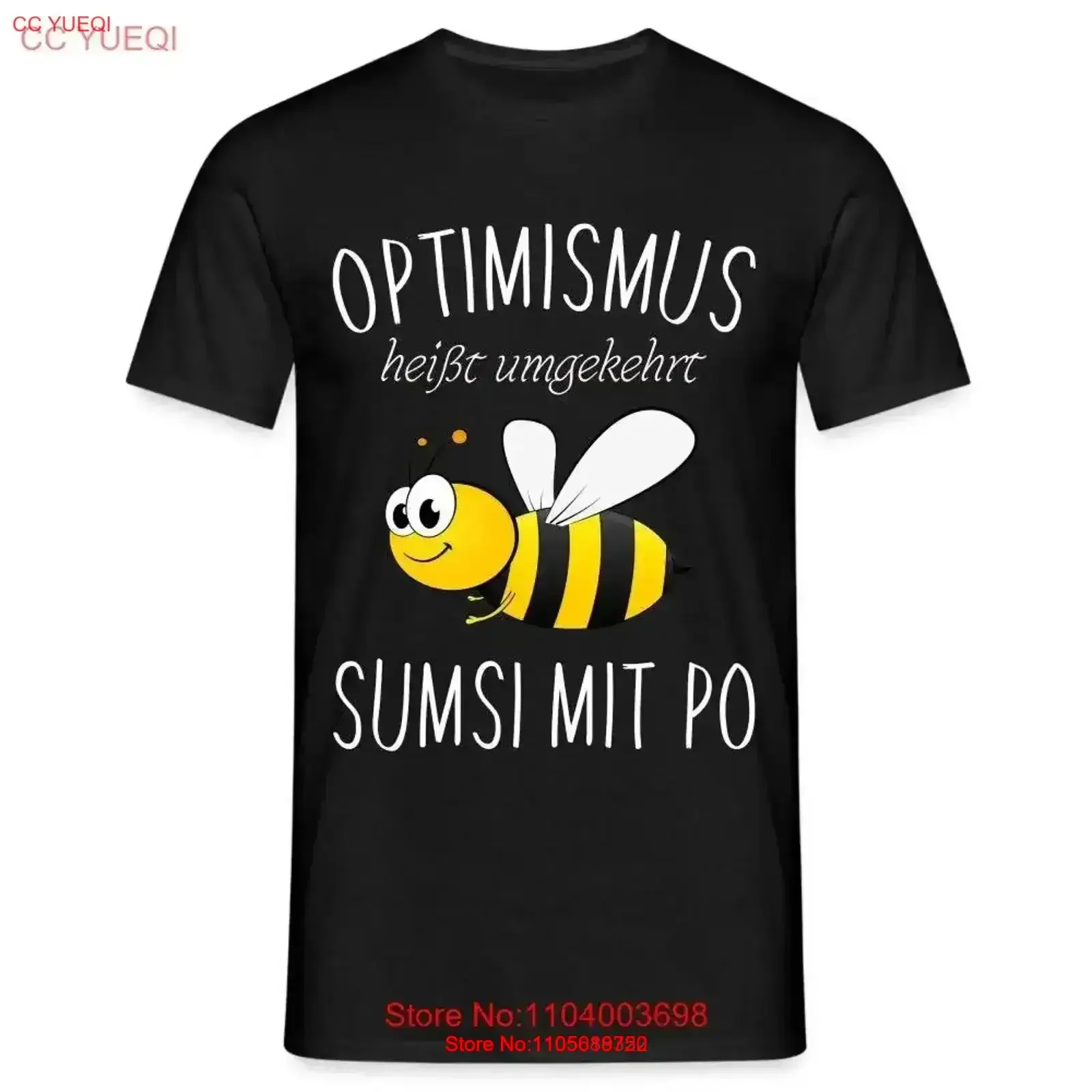 For beekeepers optimism reversed Sumsi with Po Funny T Shirt vintage Washed Breathable designer clothes Comfortable Stretched