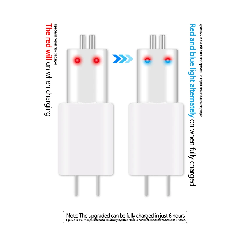 Luminous Fishing Floats Rechargable CR425 Four-hole USB Universal High-quality Cyclic Electronic Charging Set Buoy Tackle