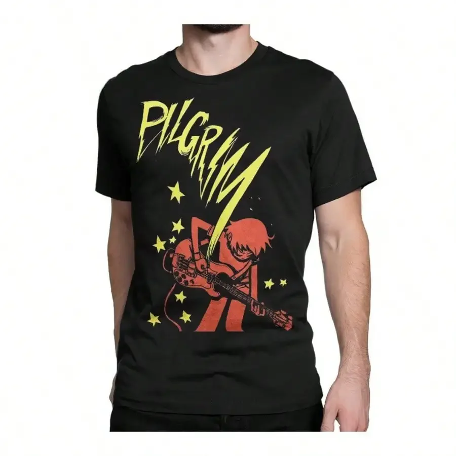 سكوت الحاج مقابل العالم تي شيرت للرجال أسود 100% قطن تي شيرت جميع الأحجام إيندي كوميك وفيلم ملابس ريترو ألعاب هدية #6