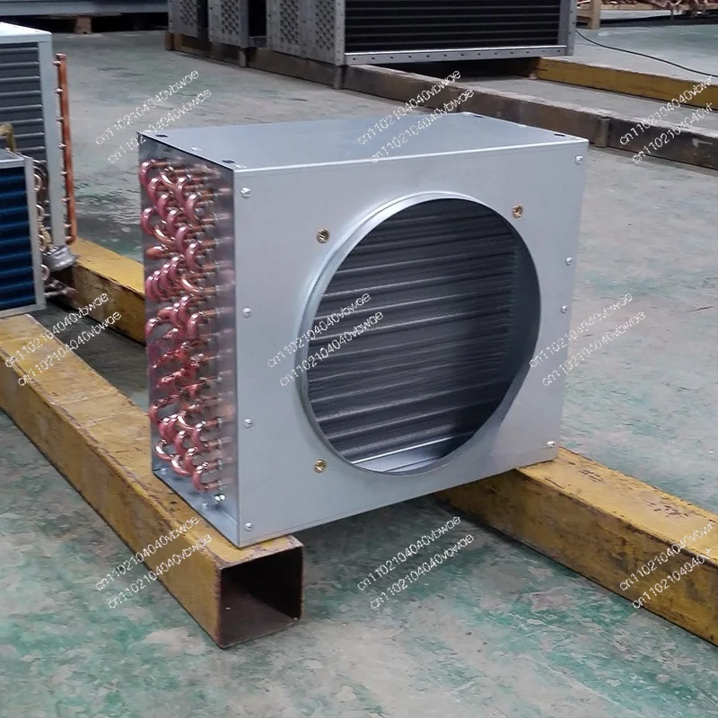 Copper Tube Aluminum Fin Condenser Dryer Air Cooled Air Conditioning Heat Exchanger Refrigeration Equipment