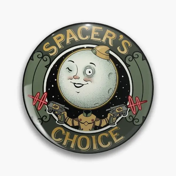 Spacers Choice  Soft Button Pin Lapel Pin Badge Metal Cute Brooch Funny Decor Gift Lover Women Cartoon Jewelry Creative Collar