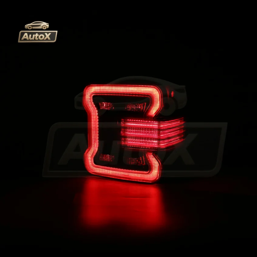 2PCS LED taillights European version LED taillights For Jeep Wrangler JK reverse brake driving turn signal light 2007-2017