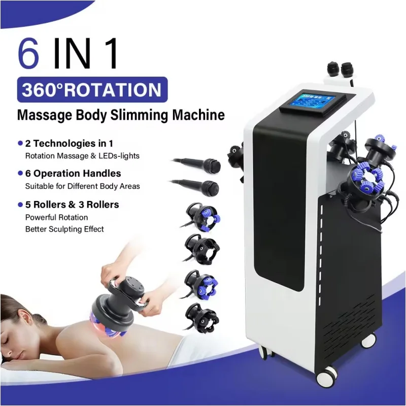 

Массаж тела от целлюлита, машина для похудения G5 PRO, 7 ручек, вариант, фитнес, вибрация, вращение на 360 градусов, быстрое вращение, потеря веса