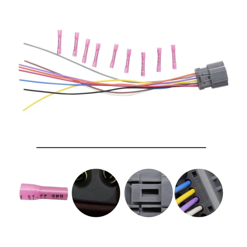 NEW HOT In Stock-For Ford F150 F250 F350 Compatible 36445EAK Transmission Solenoid Valve Wiring Harness