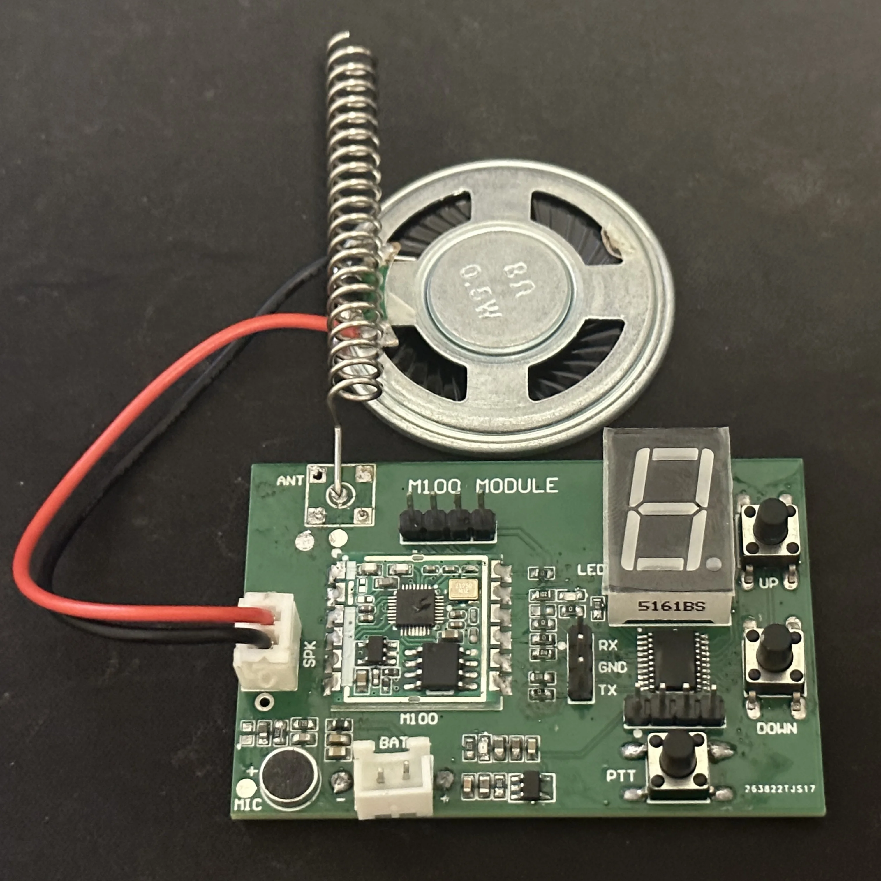 500m intercom module demonstration board/function board/evaluation board