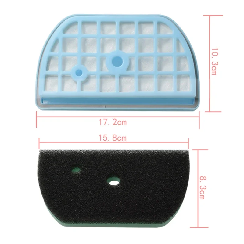 Replacement Pre Motor Filter Cotton Set Household Cleaning Tools For VK70502N VK70507N VC23201NNTP Vacuum Cleaner Parts