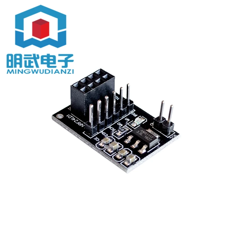 Wireless Module Adapter Board 3.3V Supporting 24L01 Wireless Module Use Intelligent Car Robot
