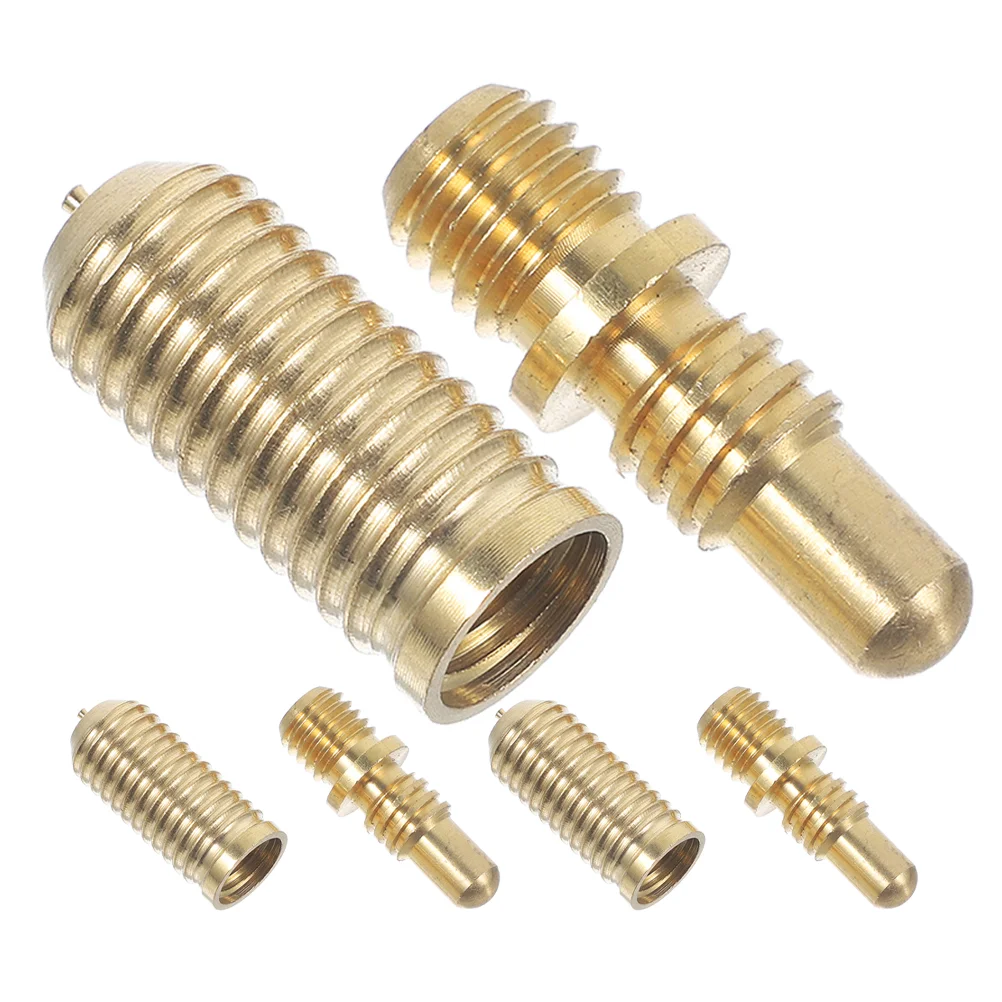 

Billiard Cue Screw Interface Pool Screws Extended Handle Golden Billiards Accessories