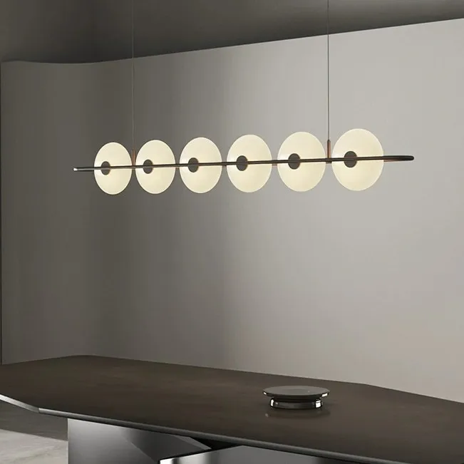 Simple Nordic dining chandelier, modern personalized creative front desk bar oval