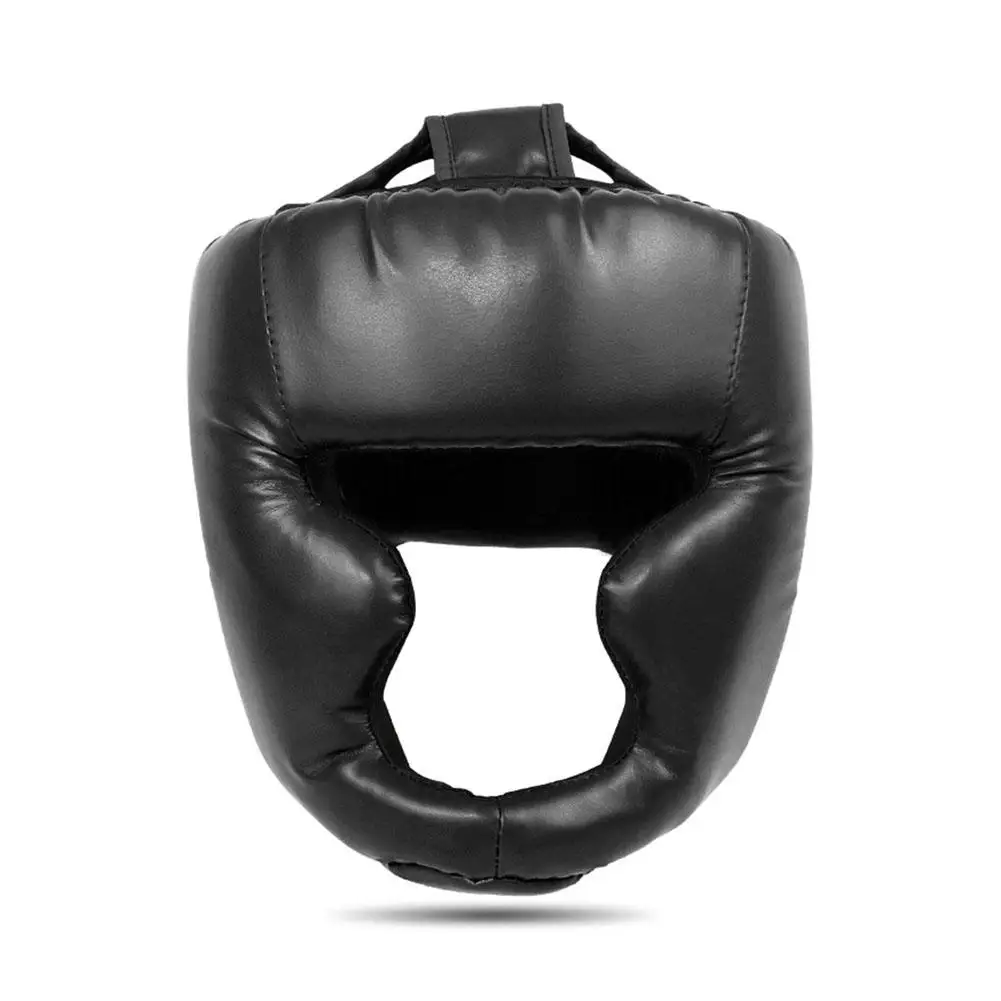Boxing Headgear For Children Adults,pu Karate Muay Thai Guantes De Boxeo Free Fight Mma Sanda Training Boxing Safety Helmen Q3w8 image 3