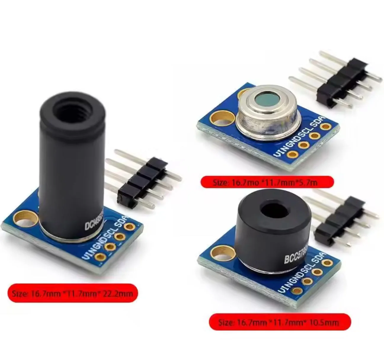 GY-906-BAA/BCC MLX90614ESF New MLX90614 Contactless Temperature Sensor Module Compatible MLX90614-DCI
