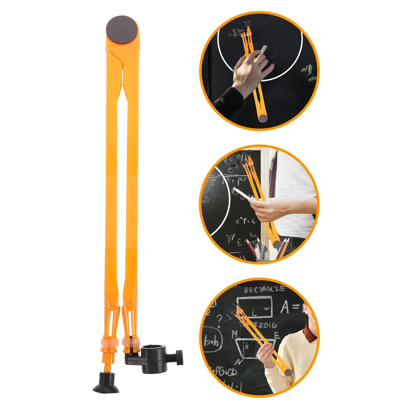 

Classroom Teaching Compass Large Geometry Drawing Circles Professional Drafting Compass for Whiteboards Blackboards
